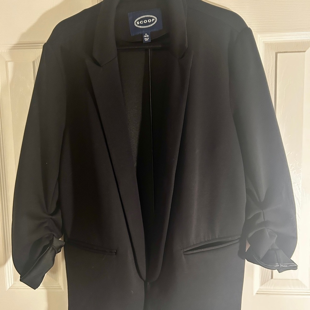 Scoop Black Blazer